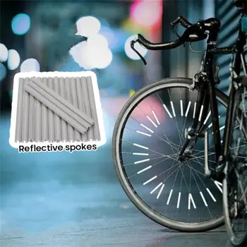 Inovadoras de Luz de Segurança aumentar a Segurança de Bicicleta Refletor Best-seller Reflexiva Adesivo para Tubo de Rodas Falou Aviso de Luz Brilhante