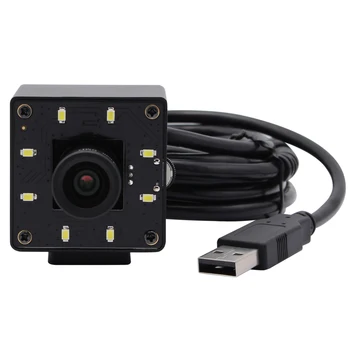 ELP 2MP H. 264 Baixa Iluminação USB, o Módulo de Câmera de 1920*1080P MJPEG 30 fps em Full HD Visão Noturna Webcam com Leds Brancos