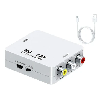 1080P HD e Conversor Av de Computador Projeção Para Adaptador de Tv de Ajuste Para Sinal HD Produtos de Conexão de Sinal Av Produtos