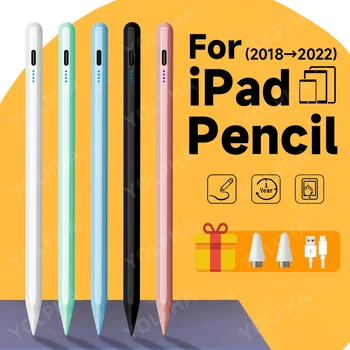 Caneta Stylus para iPad, a 9 e 10 de Geração-Ativo Lápis Compatível com 2018-2023 Rejeição da Palma da mão a Caneta para Tablet