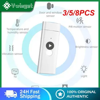 3/5/8PCS Mini Zigbee Wif Ponte sem Fio Multi-modo de Gateway de Hub Tuya Usb Smart Gateway Zigbee 3.0 Diy