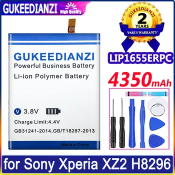 LIP1655ERPC GUKEEDIANZI Alta Capacidade de Bateria para Sony Xperia XZ2 H8296 Batterij + Faixa