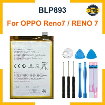 BLP893 100% Original Bateria de Substituição Para o OPPO BLP893/reno7 Built-in de Alta capacidade de Baterias para telefones celulares