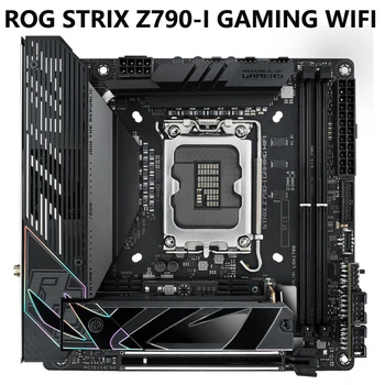 ASUS ROG STRIX Z790-eu JOGO wi-FI 6E LGA 1700 Intel13th e 12 Gen mini-ITX Jogos de placa-Mãe PCIe5.0,DDR5,10+1 Estágios de Energia De 2,5 G