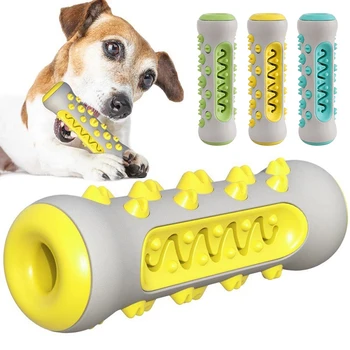 Brinquedos para cães Limpeza dos Dentes Mastigar Brinquedos Seguros Cão Molar Escova de dentes para Cães o Cuidado Dental Macia Dentes do Cão Limpo Brinquedo Acessórios para animais