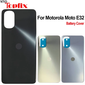 Novo Motorola Moto E32 Tampa Traseira Da Bateria Para Moto E32 Porta Da Bateria Caso De Substituição De Peças