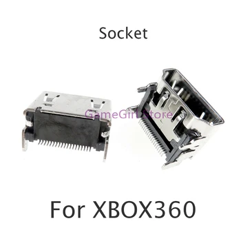 50pcs OEM compatível com HDMI Porta de Soquete do Conector de Interface para XBOX360 XBOX 360 Substituição