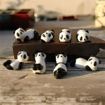 Chinês Pauzinho Panda Pauzinho De Resto Criativo, Bonito Cerâmica Pauzinhos Mat 8 Tipos De Panda Forma Material De Cozinha Utensílios De Mesa