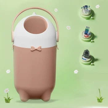Balde do lixo Doméstico Quarto Grande Selado Desodorante Bebê Balde com Tampa Bebê de Fraldas Recipiente de Armazenamento