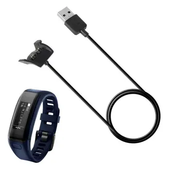 USB Rápido Cabo de Carregamento Pulseira Doca Carregador da Base de dados para o Garmin Vivosmart HR HR+ Abordagem X40 Durável Smart Watch Acessórios