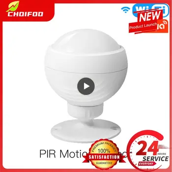 1~8PCS CoRui wi-Fi Smart IR Sensor de Movimento Sensor de Movimento Sensor de Movimento de PIR tuya/vida inteligente APP Smart Home Proteção de Segurança