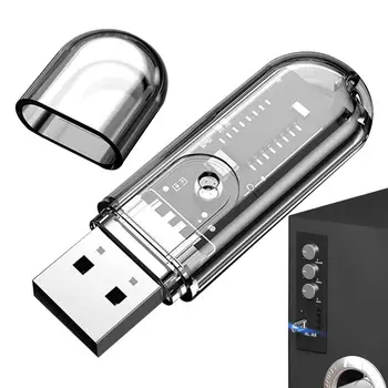 USB Adaptador USB Portátil 5.3 Receptor Adaptador de Áudio sem Fio Adaptador de Carro Multifuncional Receptor & Transmissor Estéreo de Casa