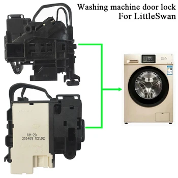 Ajuste Para LittleSwan Tambor de Máquina de Lavar roupa Porta de Atraso de Bloqueio do Interruptor TG90/TD80-1411DXS DM-7/ZV-447 Máquina de Lavar Peças de Manutenção