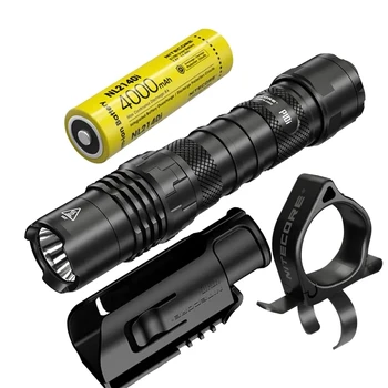 NITECORE P10i Ultra Compacto Tático Lanterna Max 1800 Lúmens Tipo-C o Carregamento da Tocha de Luz Embutido 21700 bateria 4000mAh
