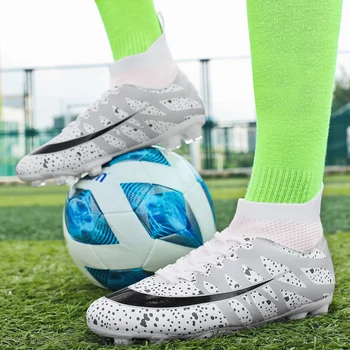 Qualidade de Botas de Futebol de Futebol por Atacado Sapatos Messi Assassino Chuteira Society Campo FG/TF Futebol Tênis de Futsal Sapato de Formação