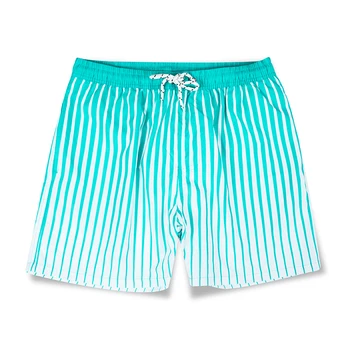 O verão dos Homens Novos Calções de Praia Férias à beira-Mar Jogar Casual Calças Impressos Soltos de Cinco pontos Shorts
