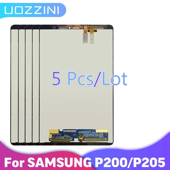 5 Peças de LCD Para Samsung Tab 8,0 2019 SM-P200 SM-P205 P200 P205 Display LCD Monitor da Tela de Toque do conjunto do Digitador Testado