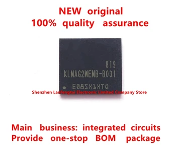 Pacote (5 peças) KLMAG2WEMB-B031 nova Marca original 16GB curso de mestrado erasmus MUNDUS chip package: FBGA-153 disco rígido IC fonte