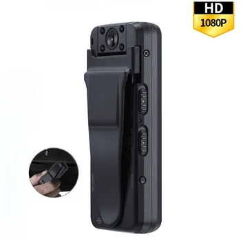 Z7 1080P Mini Câmeras HD Portátil Corpo de Volta Clipe Câmera Filmadora Sem Cor de Visão Noturna, Gravador de Vídeo com a Rotação da Lente