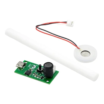 USB Mini Umidificador de DIY Kits Fabricante de Neblina e o Driver da Placa de Circuito Nebulizador Atomização Filme Atomizador Folha de Mini Oscilante