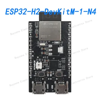 ESP32-H2-DevKitM-1-N4 ENGENHARIA de EXEMPLO Dev conselho para Bluetooth Low Energy e IEEE 802.15.4 módulos ESP32-H2-MINI-1