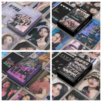 55Pcs/Set Kpop Ídolo ITZY Photocard Lomo Cartões Novo Álbum de MELHORES AMIGOS para SEMPRE 2022 Saudação Temporada cartão Postal de Imagens de Fãs de Presente