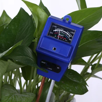 3-em-1 de Solo Medidor de PH vaso de Flores do Higrómetro do Solo Testador de Medidor de Umidade da Planta