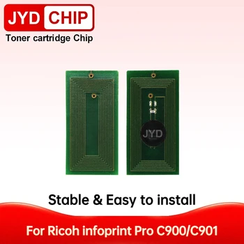 Chip Toner para 828249 828252 828251 828250 Ricoh ® infoprint ® Pro C900 C901 Impressora Cartucho de Reposição