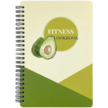 Diárias De Fitness Jornal Do Alimento Caderno A5 Agenda Domésticos, Bloco De Notas De Gestão De Saúde Escrever Planejamento