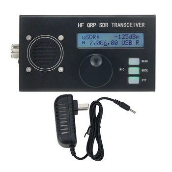 USDX QCX para o Transceptor de HF SSB QRP SDR Transceptor 8-Banda de 5W DSP SDR Rádio Construir na Bateria Mic alto-Falante