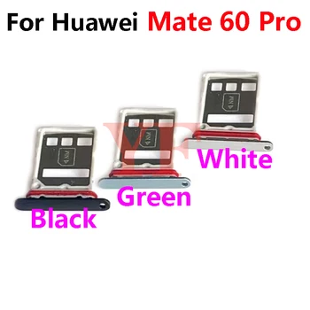 Para Huawei Companheiro De 60 Pro Bandeja Do Cartão Sim Slot Titular Soquete Adaptador E Peças De Reposição