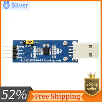 PL2303 USB, UART Placa USB de Tipo A Comunicação Serial do Módulo de 1,8 V/2,5 V/3,3 V/5 V USB Para Adaptador Serial