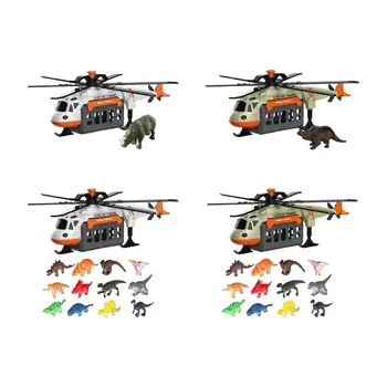 Grande Resgate de Helicóptero de Brinquedo com Móveis Hélices de Avião de Brinquedo para a 3 4 5 6 7 8 Anos de Idade Meninos Meninas rapazes raparigas Crianças Crianças Crianças
