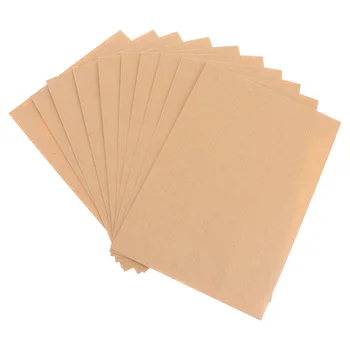 50pcs 229x162mm Kraft Papel Reciclado, Envelopes em Branco Clássico Cor lisa Reciclado Envelopess para o Office Escola de Negócios Letra