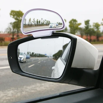 Espelho Do Carro 360 Graus Ajustável Ampla Lado Traseiro Ponto Cego Snap Acessórios Para O Automóvel Mais Vendido Golf 4 Tuning
