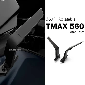 para a Yamaha TMAX 560 Acessórios 360° Rotativo Espelho Retrovisor da Motocicleta de Asa Fixa TMAX560 T MAX560 2022 2023