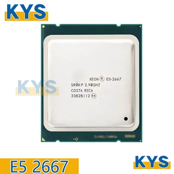 Intel Xeon Para E5 2667 2.9 GHz 6 Núcleo de 15M 8GT/s E5-2667 LGA2011 130W de Processador do Servidor de SR0KP CPU