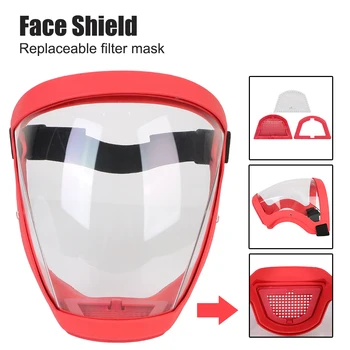 De protecção Tampa de Óleo-à Prova de salpicos Máscara de Motocicleta Bicicleta de Ciclismo de Pó Máscara facial Escudo Ferramenta de Cozinha Com Filtros