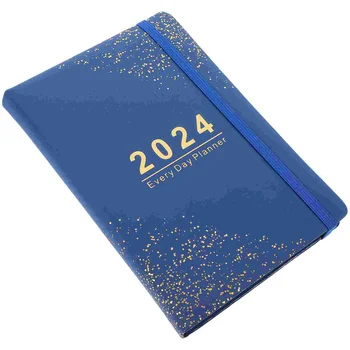 Inglês Acadêmico Diário Planner Planner Caderno De Agenda De Planejamento Diário Do Bloco De Notas 2024 Horário Planner Jornal