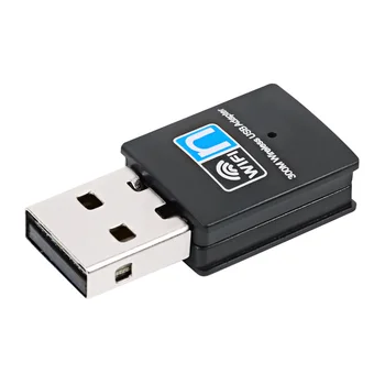 300Mbps USB Adaptador de wi-Fi de 2,4 GHz USB 2.0 Dongle WiFi Placa de Rede sem Fio para PC