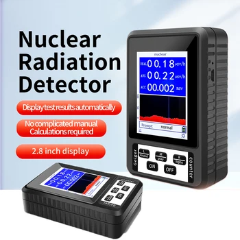 XR-1 Portátil de Radiação Nuclear Detector Contador Geiger Medidor de Radioatividade, Raios X, Raios γ Raios-β-Ray Radiação Testador Dosímetro