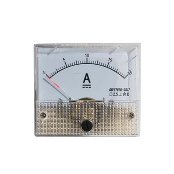 Amperemeter Medidor Analógico Painel AMPLIFICADOR de Corrente Medidor de 1A-500A Amperímetro Instrumento Ferramenta
