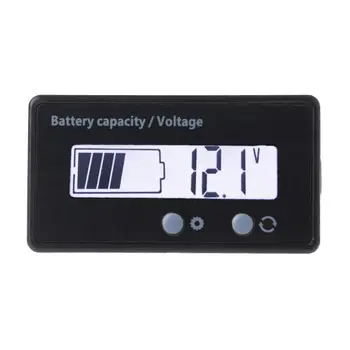 A2UD 12V/24V/36V/48V Capacidade da Bateria do Testador com Display LCD Preciso Durável