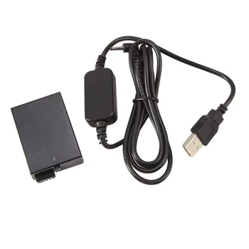 USB Cabo da Unidade de ACK-E8 ACKE8 -E8 LP-E8 Fictício Bateria para Rebel T2I T3I T4I T5I 550D 600D 650D 700D Câmara