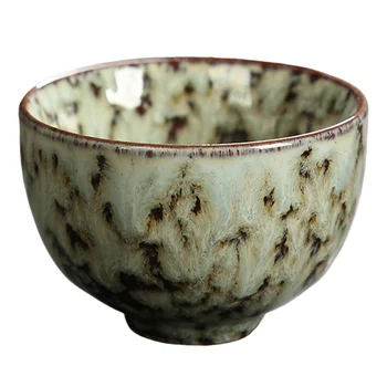 60ml Chinês Xícara de Chá feito a mão Japonês Cerâmica Companheiro de Xícara de Chá de Saquê Copa do Agregado familiar Xícaras de chá da Tarde