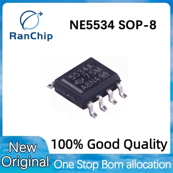 5PCS/Monte Novo Original NE5534ADR 5534A SOP-8 de Áudio de Alto Desempenho Amplificador Chip