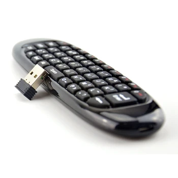 Mini Ar Mouse Fly Air Teclado Airmouse para 9.0 8.1 Caixa de TV Android/PC/TV Smart TV Mini 2,4 G(C120)