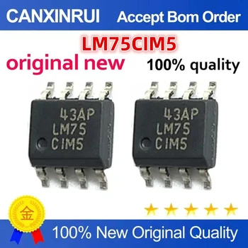 Novo Original 100% de qualidade LM75CIM5 Componentes Eletrônicos, Circuitos Integrados Chip