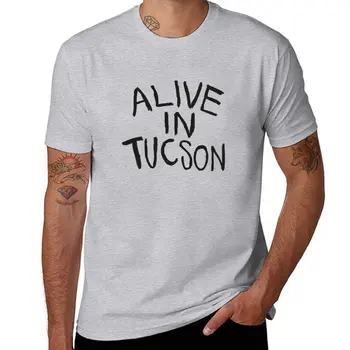 Novo Vivo em Tucson - O último homem na terra T-Shirt de homem roupas de T-shirt curta tops de grandes dimensões t-shirts para os homens