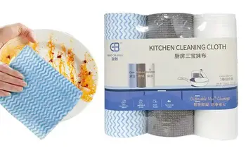 Limpeza de Trapos Moles Cozinha Panos de Secagem Rápida, Toalhas de Cozinha Ultra Não-tecido de Trapos Super Absorventes, Panos de Cozinha Para Cozinha